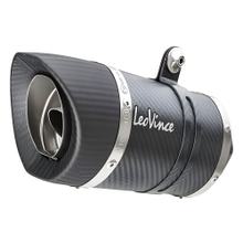 Einddemper LeoVince LV PRO RACING Carbon voor KTM RC 125 / 390 Bj. 2022 - 2023 E5