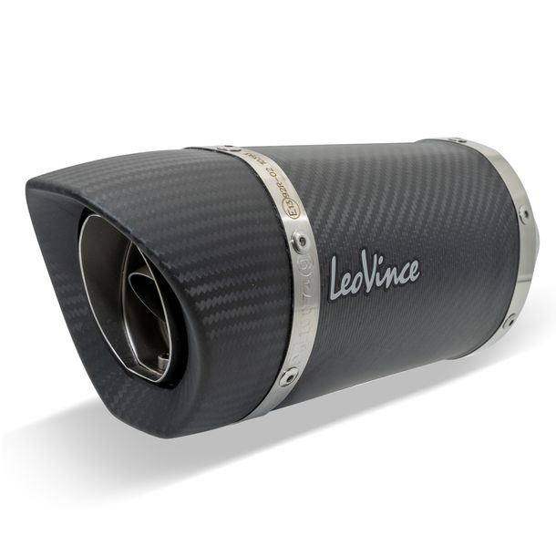 Endschalldämpfer LeoVince LV PRO RACING Carbon & Hitzeschild für Honda Forza 750 Bj. 2021 - 2024 E5 / Forza / X-ADV Bj. 2025 - 2026 E5+ / X-ADV Bj. 2017 - 2024 E4 / E5