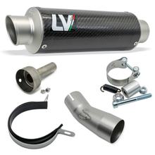 Silenciador LeoVince GP CORSA RACING Carbon & DB-Killer para Kawasaki Ninja 400 2018 - 2021 E4 / 2022 - 2023 E5 / Ninja 500 / SE 2024 - 2026 E5+ / Z 400 2019 - 2021 E4 / 2022 - 2023 E5 / Z 500 / SE 2024 - 2026 E5+