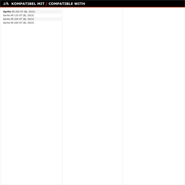 Exhaust system LeoVince GP CORSA EVO RACING Carbon 1/1 for Aprilia SR GT 125/200 – Bild 10