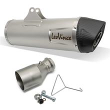 Endschalldämpfer LeoVince LV ONE EVO RACING Edelstahl, Carbon Kappe für Gas Gas ES / SM 700 Bj. 2022 - 2024 E5 / KTM Enduro R / SMC R 690 Bj. 2019 - 2024 E4 / E5