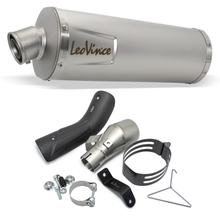 Rear Silencer LeoVince LV ONE EVO RACING Stainless Steel & Carbon Heat Shield for Honda CRF 1100 L Africa Twin / Adventure Sport / DCT Year 2020 - 2023 E5 / Year 2024 - 2026 E5+