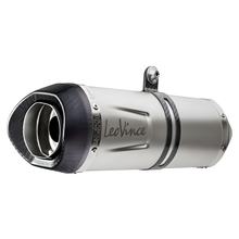 Sistema de escapamento completo LeoVince LV ONE EVO RACING aço inoxidável, ponta em carbono para Triumph Tiger Sport 660 ano 2022 - 2024 E5 / Trident ano 2021 - 2024 E5