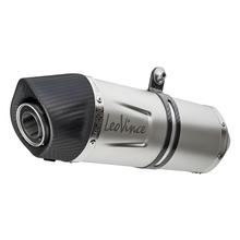 Silenziatore terminale LeoVince LV ONE EVO RACING in acciaio inossidabile, tappo in carbonio per Honda CRF 300 L / Rally anno 2021 - 2024 E5