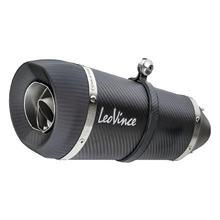 Sistema de escapamento completo LeoVince FACTORY S RACING Carbono & protetor de calor para Yamaha YZF-R7 700 ano 2021 - 2024 E5