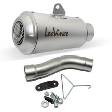 Silenziatore posteriore LeoVince LV-10 RACING in acciaio inossidabile per Ducati Monster 797 anno 2017 - 2020 E4 / Scrambler 800 Cafe Racer / Classic / Full Throttle / Icon anno 2017 - 2020 E4 / Scrambler 800 Icon / Classic anno 2015 - 2016