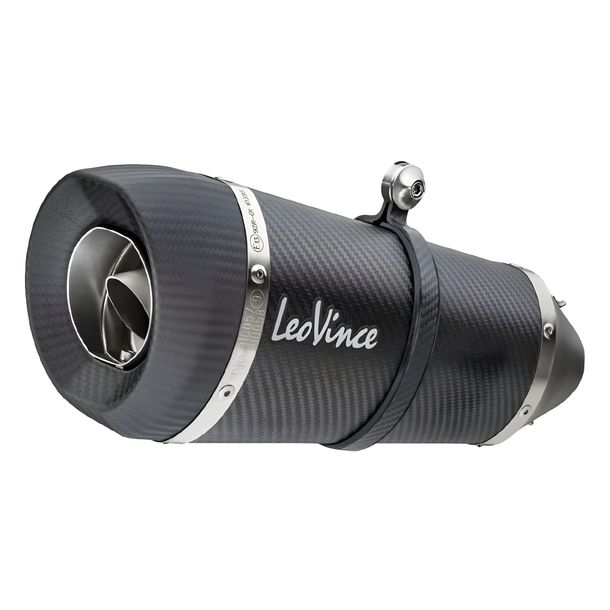 Silenziatore finale LeoVince FACTORY S RACING Carbon per Aprilia RSV4 1000 RR / Tuono V4 / Factory anno 2019 - 2020 E4 / RSV4 1100 / Tuono V4 / Factory anno 2021- 2024 E5