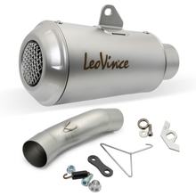Einddemper LeoVince LV-10 RACING roestvrij staal voor Kawasaki ZX-6R Ninja 600 bj. 2009 - 2016 E3 / ZX-6R 636 bj. 2013 - 2016 E3 / bj. 2019 - 2020 E4 / bj. 2024 - 2026 E5+