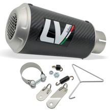Tłumik końcowy LeoVince LV-10 RACING Carbon, końcówka ze stali nierdzewnej dla Yamaha MT-10 / FZ-10 / SP 1000 rocznik 2016 - 2020 E4 / rocznik 2022 - 2025 E5