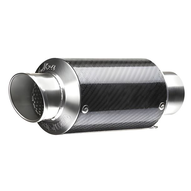 Endschalldämpfer Kit universal LeoVince GP CORSA KURZ RACING Carbon & DB-Killer, Ø 54mm, 140mm