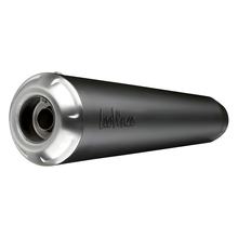 Endschalldämpfer Kit universal LeoVince CLASSIC RACER RACING Black Edition Edelstahl schwarz, Ø 50mm, links