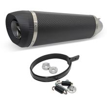 Endschalldämpfer Kit universal LeoVince FACTORY S RACING Carbon, Ø 54mm, 350mm