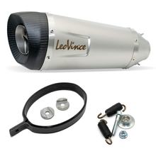 Endschalldämpfer Kit universal LeoVince FACTORY S RACING Edelstahl, Carbon Kappe, Ø 60mm, 270mm