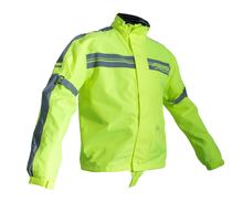RST Pro Series waterproof HI-VIZ rain jacket neon yellow