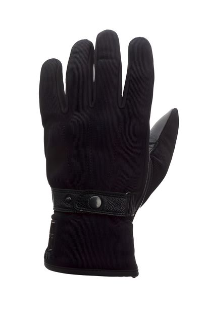 RST Shoreditch CE textile black motorcycle gloves