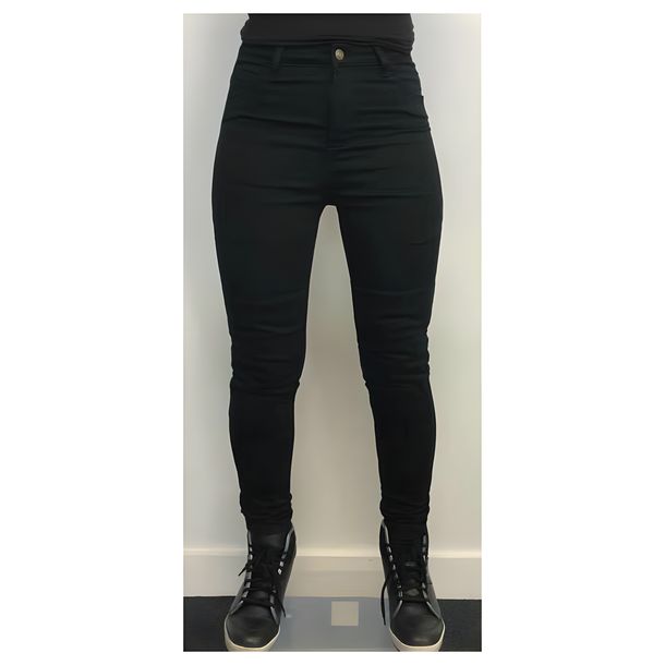 Jeans da moto da donna in tessuto jegging rinforzato RST Kevlar®