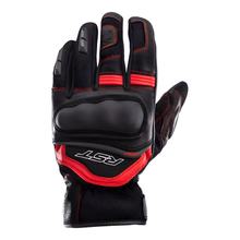 black / red