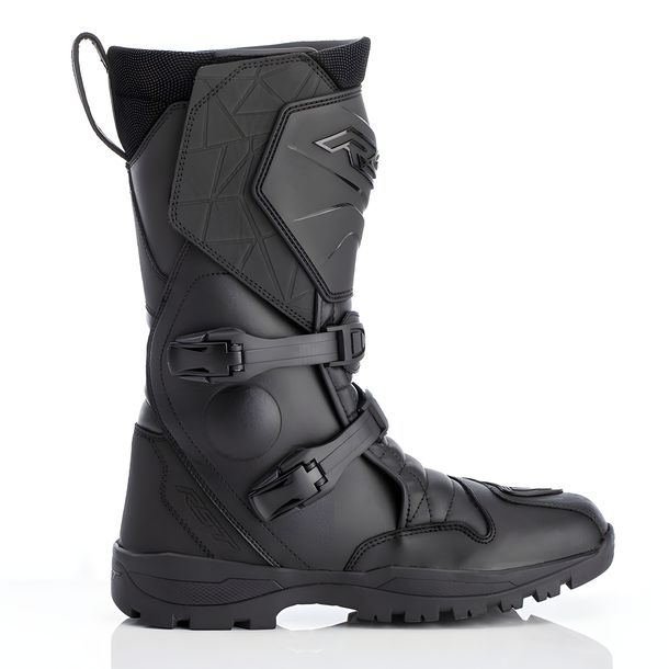 Bottes de moto noires imperméables RST Adventure-X