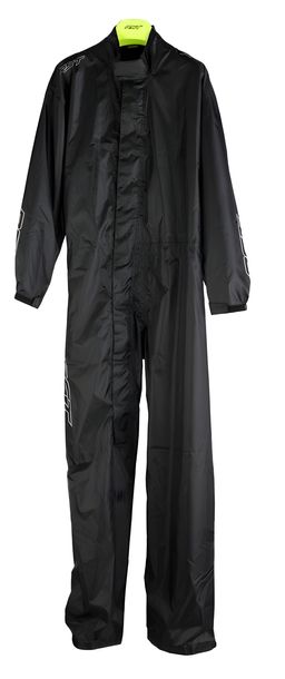 Traje impermeable textil CE ligero, impermeable, negro, de RST