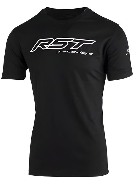 Camiseta negra RST Race Dept Logo