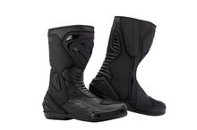 Botas de motociclista RST S1 impermeáveis pretas