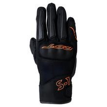 black/neon orange