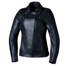 Jaqueta de couro RST Ripley2 CE preta para mulheres