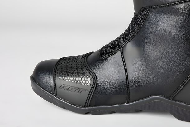 Bottes de moto RST Axiom mid imperméables CE noires pour hommes