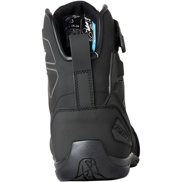 Bottes de moto RST Sabre imperméables CE noires pour hommes