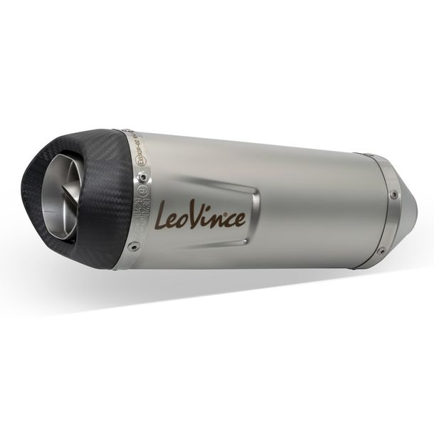 Komplett avgassystem LeoVince LV ONE EVO med katalysator & typgodkännande, rostfritt stål, kolfiberkåpa för Kawasaki Ninja / Z 650 / Versys 2021 - 2026 E5 / E5+ / Z 650 RS 2022 - 2026 E5 / E5+