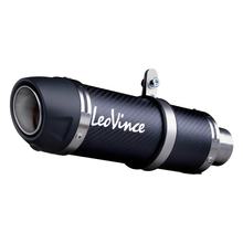 Einddemper LeoVince GP CORSA EVO RACING Carbon, Technopolymeer kap & DB-killer voor CF Moto 450 SS / SR Bj. 2023 - 2024 E5