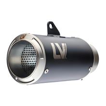 Silenziatore posteriore LeoVince LV CORSA RACING Black Edition acciaio inox nero per BMW S / M 1000 R Anno 2021 - 2024 E5 / RR Anno 2019 - 2024 E4 / E5 / S / M 1000 R / RR Anno 2025 - 2026 E5+