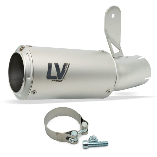 End muffler LeoVince LV CORSA RACING Titanium, stainless steel cap for BMW S / M 1000 R year 2021 - 2024 E5 / RR year 2019 - 2024 E4 / E5 / S / M 1000 R / RR year 2025 - 2026 E5+