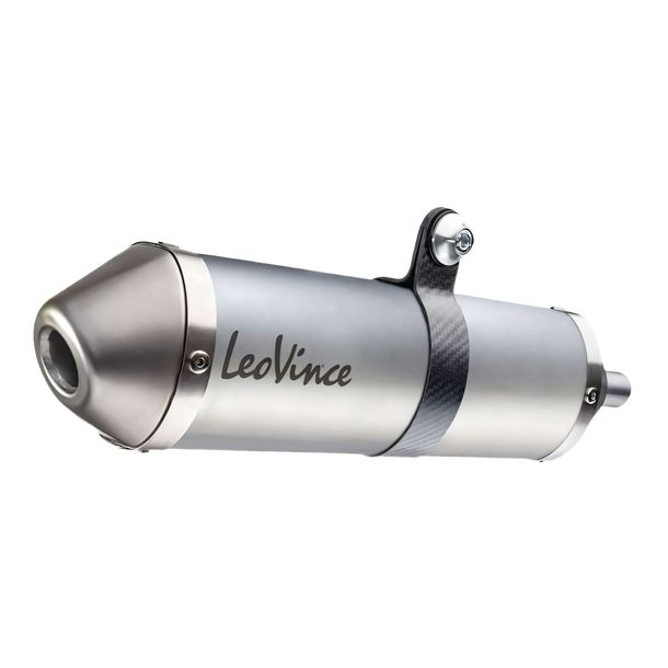 Endschalldämpfer LeoVince X-FIGHT mit Zulassung, Edelstahl für Sherco 50 SE-RS / SM-RS / SM-R / SE-R Bj. 2021 - 2024 E5