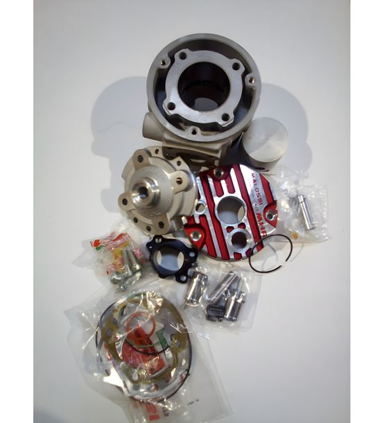 Usado, Kit de Cilindro Malossi MHR Testa Rossa 47,6mm para Minarelli LC