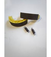 Gebraucht, Bremsbeläge / Bremsschuhe hinten T19 - Malossi Race - 110 x 25 mm für Piaggio / Gilera 50 - 125