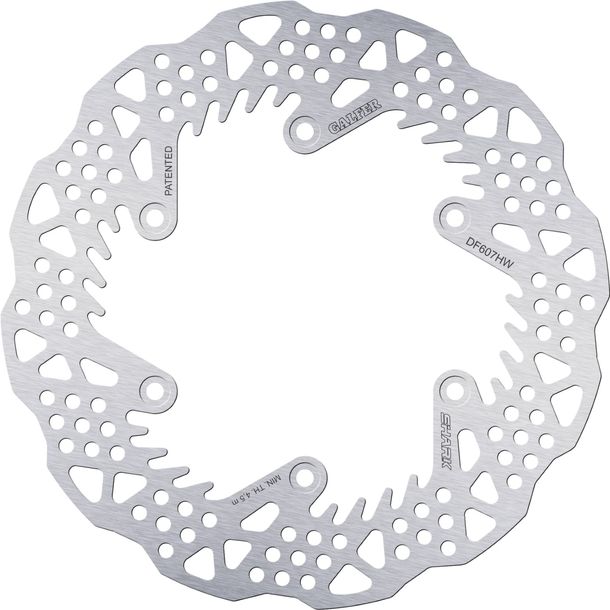 Bremsscheibe Galfer DF607HW SHARK® mit ECE R90 Zulassung, starr hinten 220x5mm für Gas MC F, Husaberg FE Husqvarna FC TC TE KTM Duke EGS EXC Sixdays 85 - 650 ccm