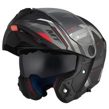 negro/gris/rojo