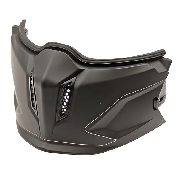 Kinnteil MT Helmets Streetfighter matt „Click“