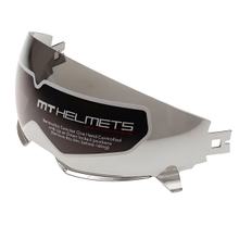 Visier MT Helmets District / Streetfighter silber