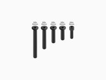 Schrauben Set Quad Lock® PRO schwarz M4x16mm M5x20/25/35/50mm