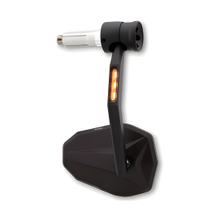 Rétroviseur de guidon Highsider Victory Rim avec indicateur LED et feu de position