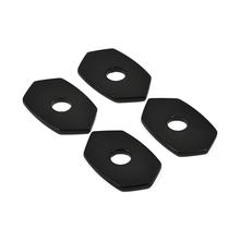 Podložky Highsider smart Indy Spacer hliník černé 30x48mm, 4 kusy pro 2 blinkry