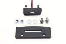 Kennzeichenhalter Highsider mit LED Kennzeichenbeleuchtung
