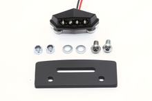 Kennzeichenhalter Highsider mit LED Kennzeichenbeleuchtung