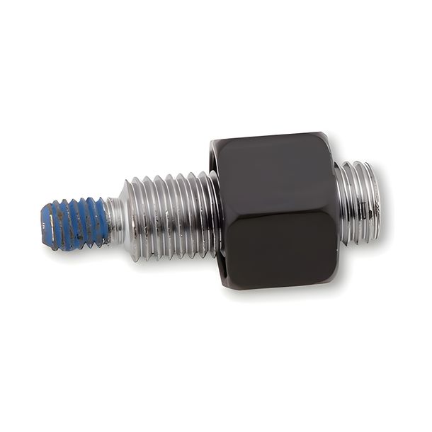 Adattatore per specchietto Highsider da M10 x 1,25 mm a M6 - nero