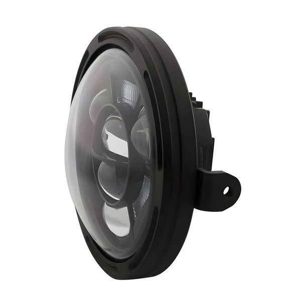 Hauptscheinwerfer Highsider LED Frame R1 Typ 11 7 Zoll mit seitlicher Halterung