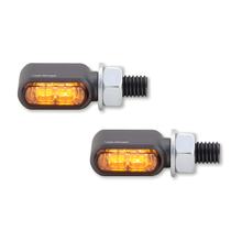 Blinker Highsider Little Bronx CNC titan tónované sklo