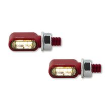 Highsider CNC Light Little Bronx 2in1 position light red tinted pair