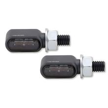 Blinker Highsider CNC Light Little Bronx 2in1 Positionslicht titan getönt pár